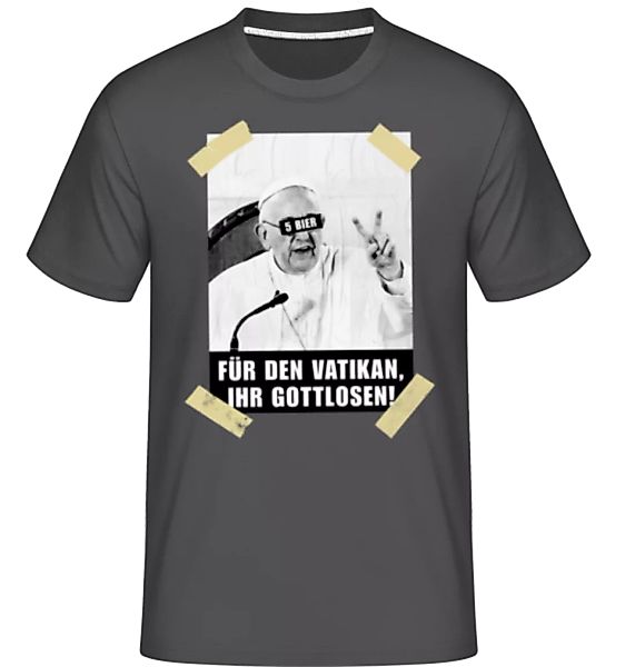 5 Bier Für Den Vatikan · Shirtinator Männer T-Shirt günstig online kaufen
