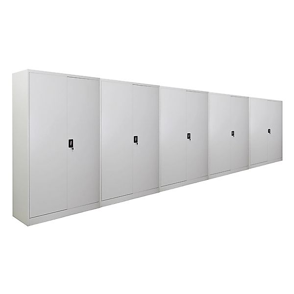 PROREGAL Mega Deal 5x Flügeltürenschrank ELEPHANT HxBxT 185 x 120 x 40 cm 4 günstig online kaufen