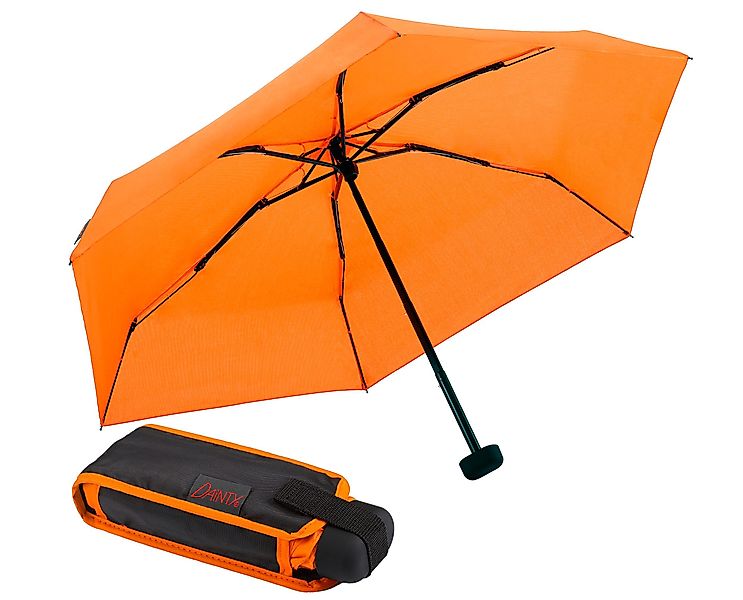 EuroSCHIRM® Taschenregenschirm Dainty, orange, besonders leicht, günstig online kaufen