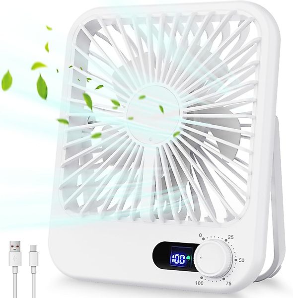 Coonoor Mini USB-Ventilator Tragbarer Mini Ventilator,Akku günstig online kaufen