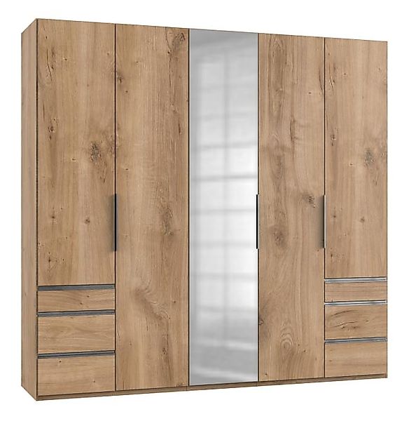 Schrank 250 cm breit mit Spiegel LEVEL36 A von WIMEX Braun günstig online kaufen