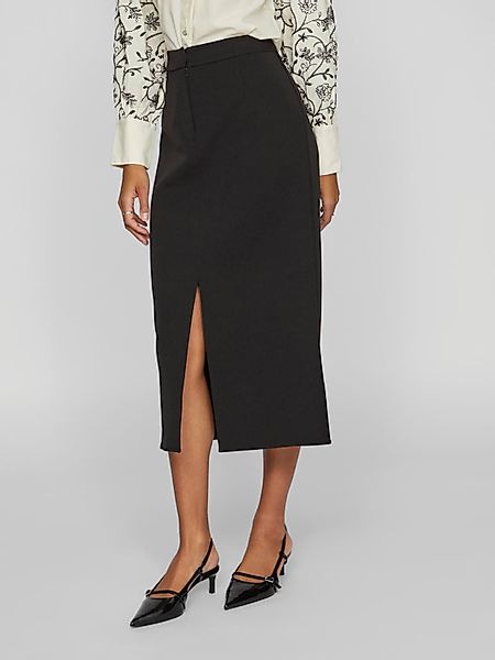 Vila Maxirock VIVARONE HW LONG SKIRT günstig online kaufen