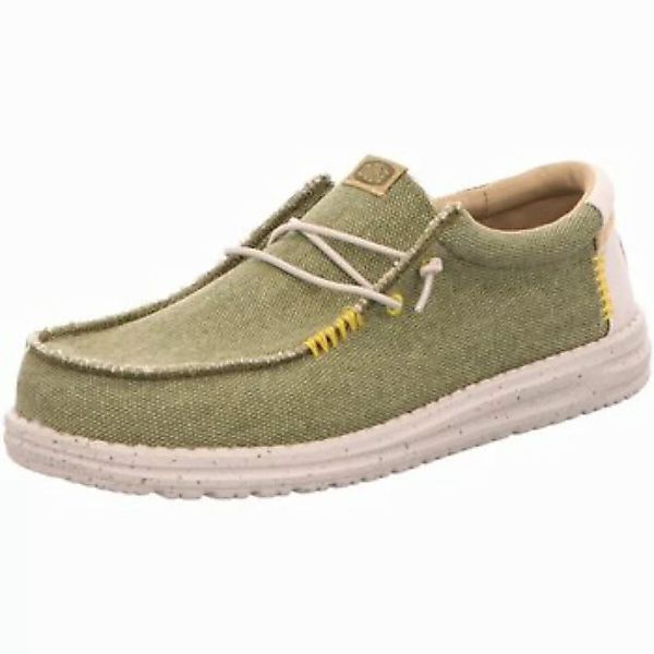 HEYDUDE  Herrenschuhe Schnuerschuhe wally coastline jute olive HD40952337 günstig online kaufen