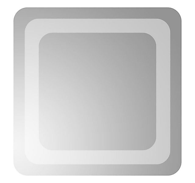 vidaXL Spiegel LED-Badspiegel 30x30 cm Bad Spiegel Beleuchtet Badezimmer günstig online kaufen