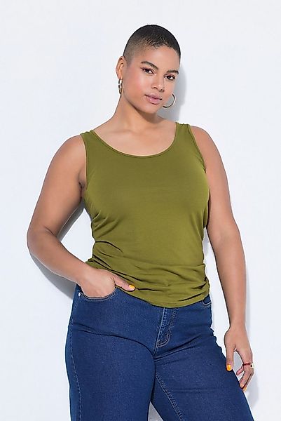 Studio Untold Longtop Basic-Top weiter Ausschnitt Stretchjersey günstig online kaufen