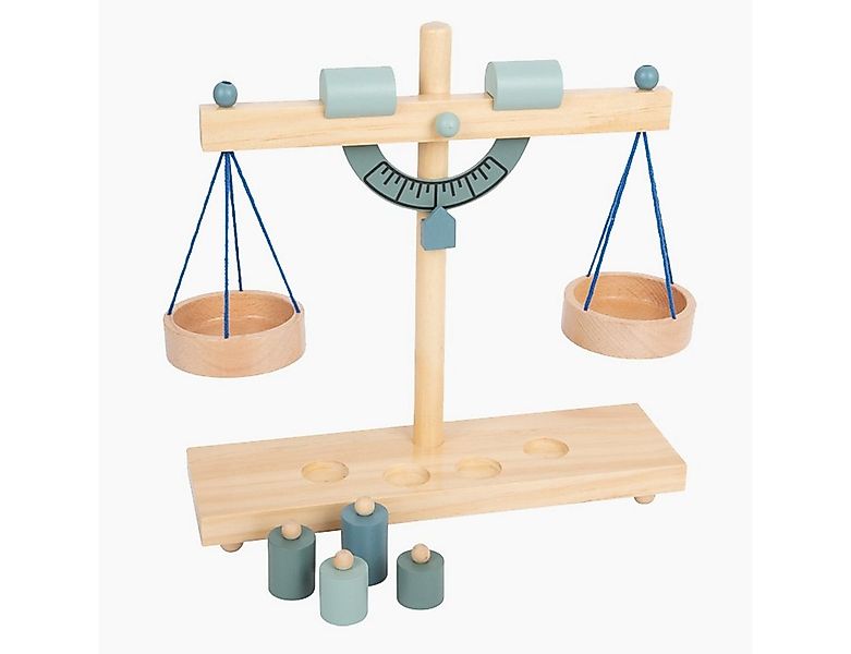 Small Foot Kinder-Küchenwaage Balkenwaage Little Market, (packung, 5-tlg., günstig online kaufen