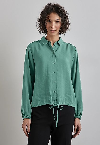 STREET ONE Langarmbluse mit Materialmix günstig online kaufen