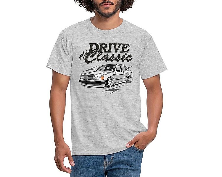 Spreadshirt T-Shirt Drive The Classic Geschenk Youngtimer Auto Fan Männer T günstig online kaufen