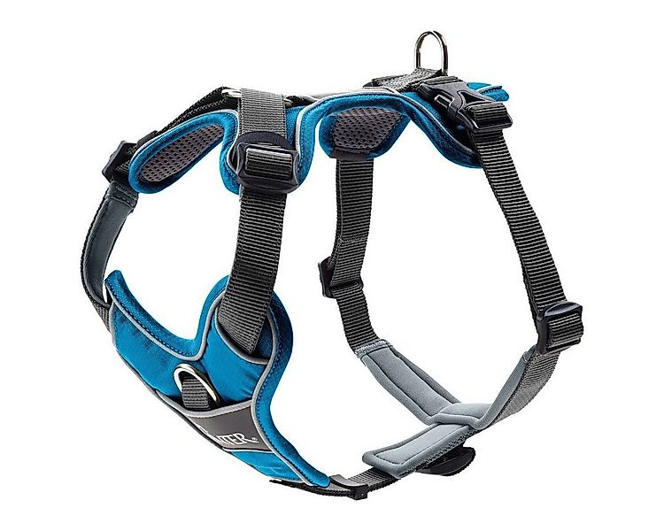 Hunter Tierbedarf Hunde-Geschirr Geschirr Divo hellblau/grau günstig online kaufen