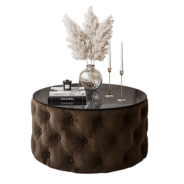 Lookway Couchtisch CHESTERFIELD 70 cm runder günstig online kaufen