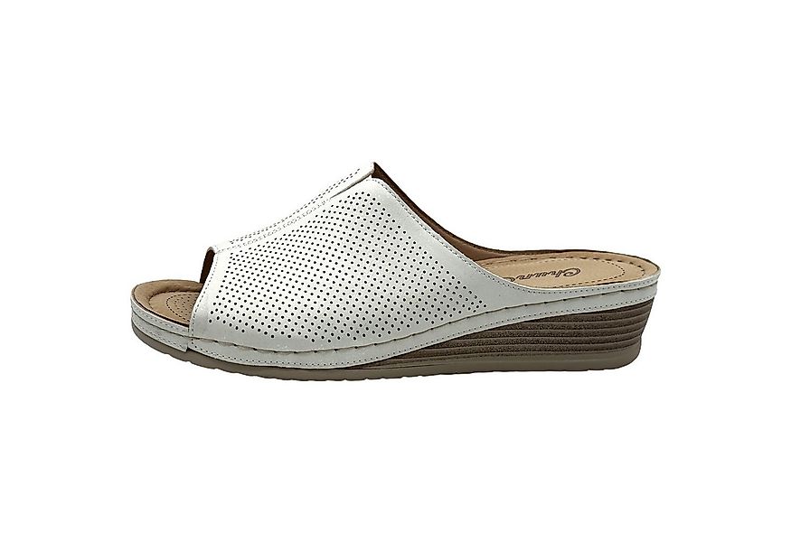 Nowaland Damen-Pantoletten mit Komfort-Innensohle und Keilabsatz Pantolette günstig online kaufen