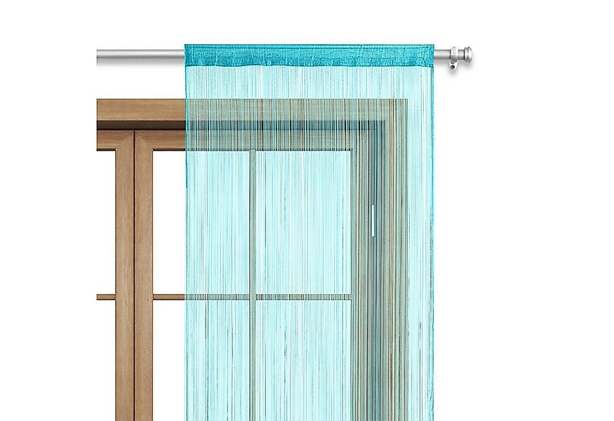 wometo Fadenvorhang One (1 St), Stangendurchzug, halbtransparent, 100% Poly günstig online kaufen