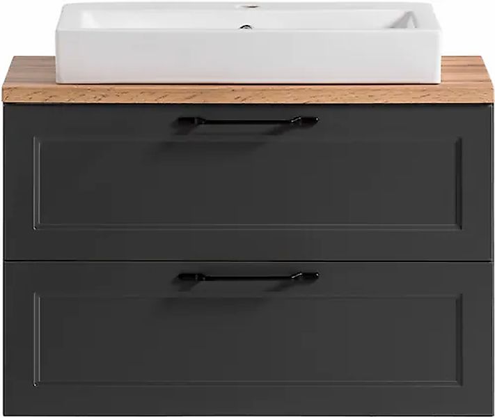 welltime Waschtisch »Lana«, Badmöbel inkl. Waschbecken, 80 cm breit günstig online kaufen