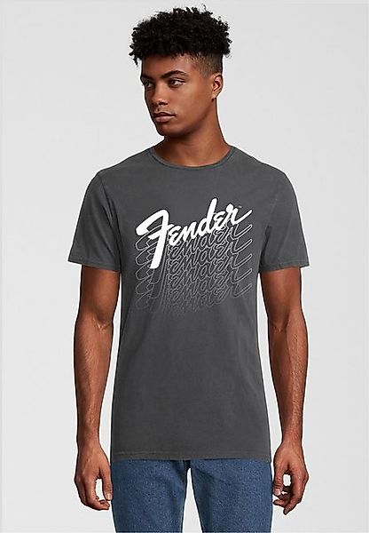 Recovered T-Shirt Fender Logo Repeat Fade (1-tlg) mit angesagtem Logoprint günstig online kaufen