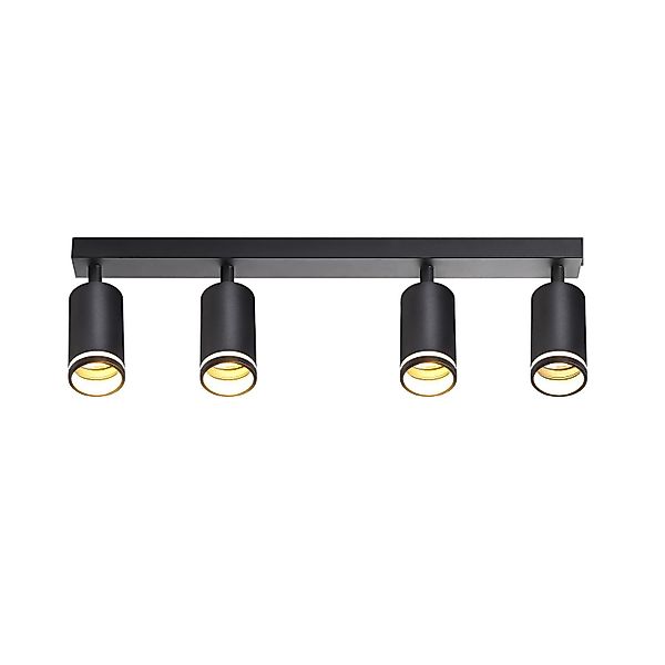 Nettlife Deckenstrahler Schwarz Schwenkbar Modern Wandstrahler günstig online kaufen
