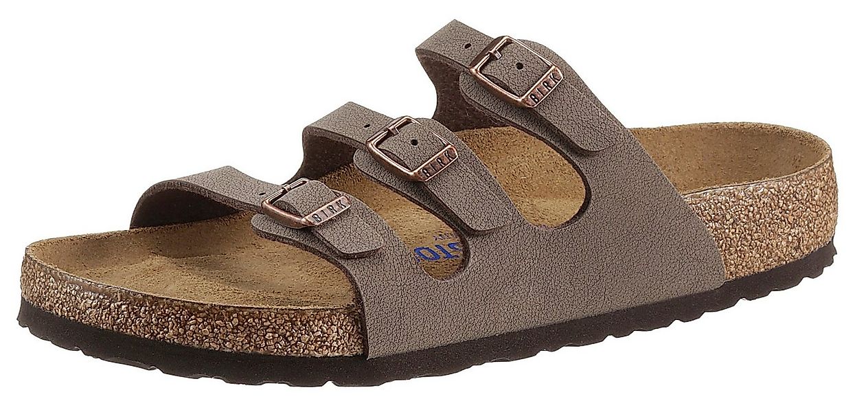 Birkenstock Florida Pantolette mit drei Schnallen günstig online kaufen