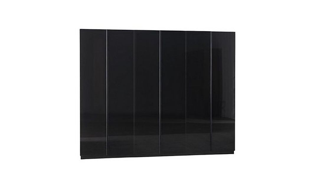 JVmoebel Kleiderschrank Kleiderschrank Schränke Schlafzimmer Schwarzer Holz günstig online kaufen