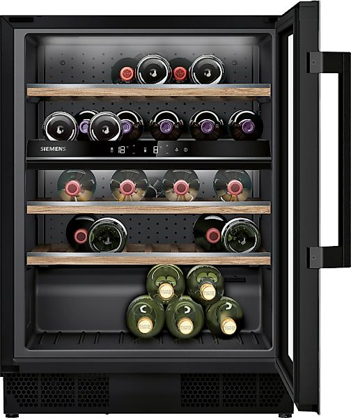 SIEMENS Weinkühlschrank "KU21WAHG0" für 44 Stk. Standardflaschen á 075l günstig online kaufen