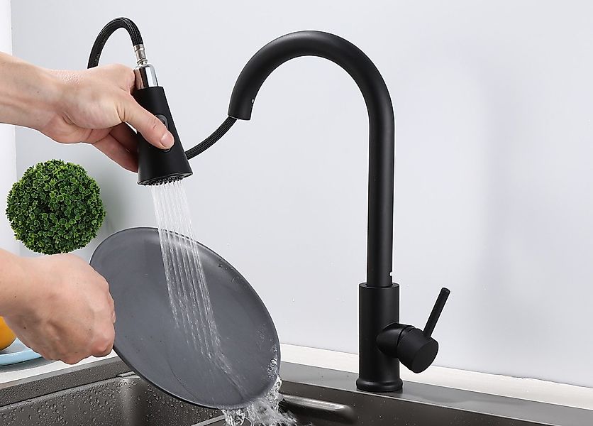 inter Küchenarmatur Spültischarmatur Wasserhahn Küche 360° günstig online kaufen