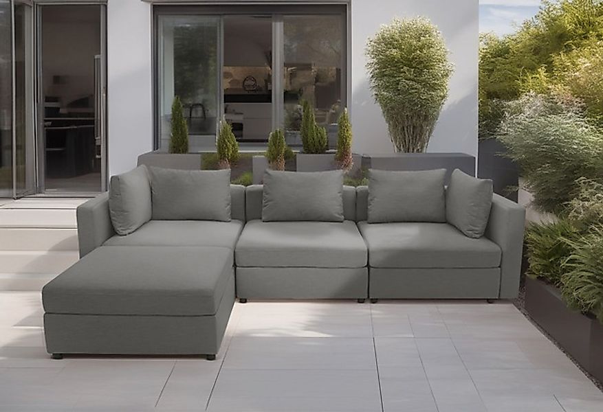 DOMO collection Ecksofa »Solskin, individuell erweiterbar/kombinierbar L-Fo günstig online kaufen