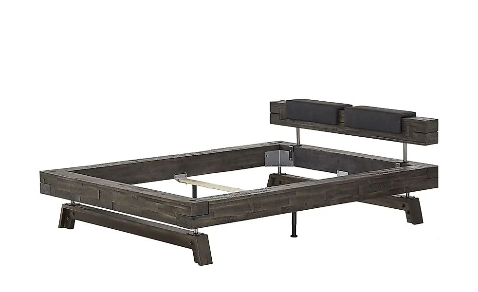HASENA Massivholzbett  Inca ¦ grau ¦ Maße (cm): B: 168 H: 74 Betten > Bettg günstig online kaufen