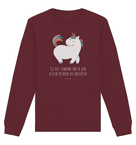 Mr. & Mrs. Panda Longpullover Einhorn Stolzieren Größe XXL - Burgundy - Ges günstig online kaufen