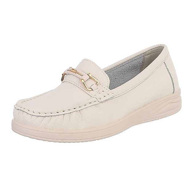 Ital-Design Komfortabler Schuh mit profilierter Sohle für Damen Slipper (91 günstig online kaufen