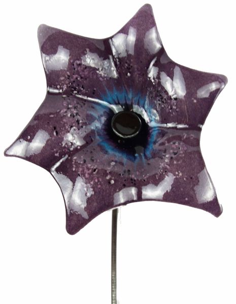 Cwwn Gartenstecker Gartenstecker Glasblume (1-St) handgefertigt günstig online kaufen