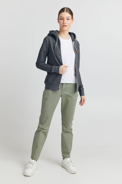 OXMO Kapuzensweatjacke OXCelia Sweatshirtjacke mit Kapuze günstig online kaufen