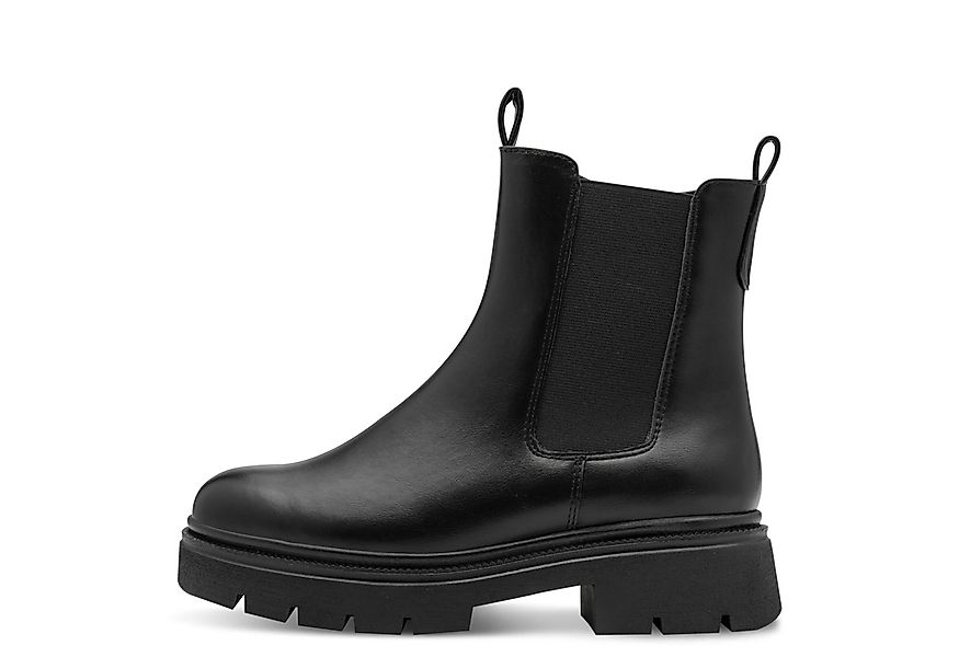 MARCO TOZZI Chelseaboots, Blockabsatz, Stiefelette, Herbstboots, Stretchein günstig online kaufen