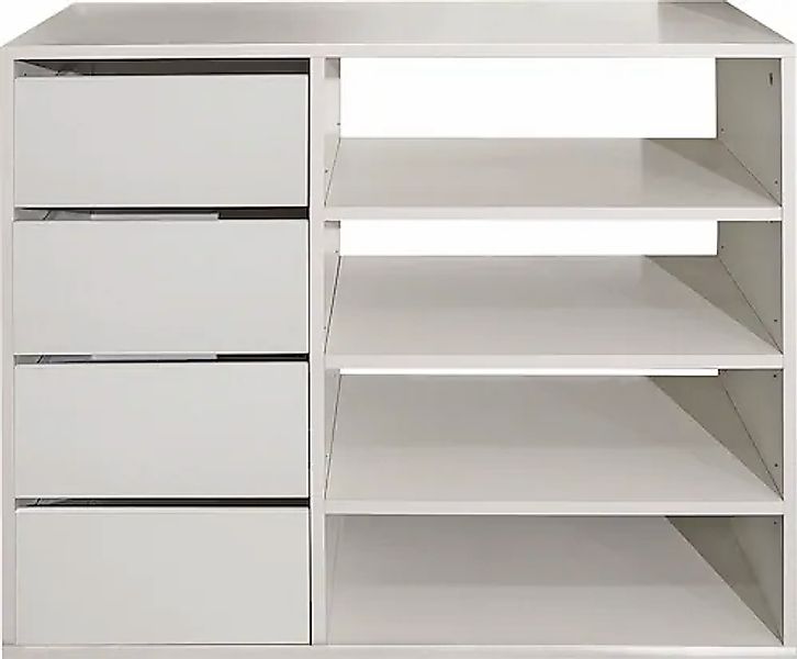 TemaHome Kleiderschrank »Tom«, ausziehbarer Kleiderschrank, Vorhang und vie günstig online kaufen