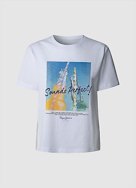 Pepe Jeans T-Shirt ANGEL mit großem Frontprint günstig online kaufen