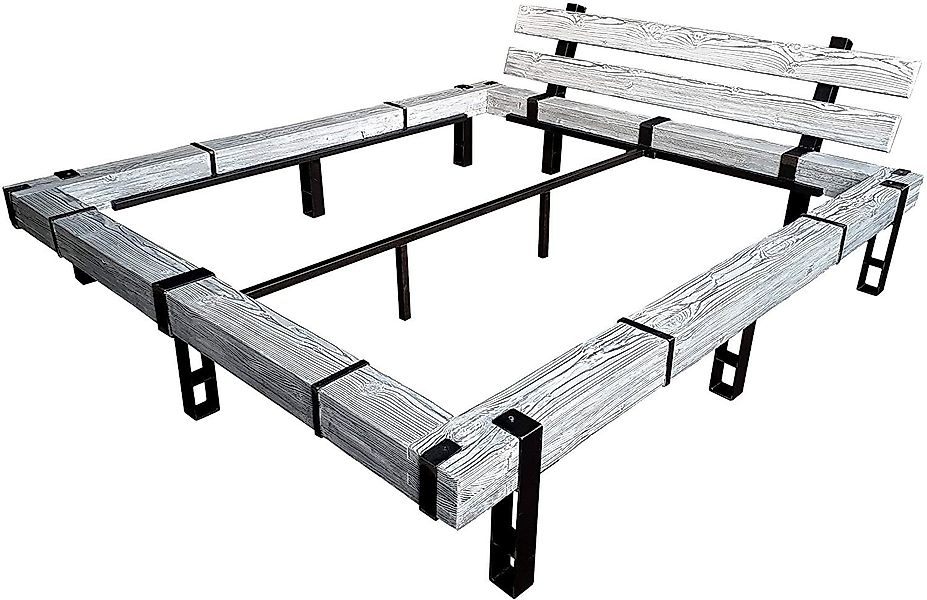 CHYRKA Massivholzbett Massivholzbett LL LEMBERG Balkenbett günstig online kaufen