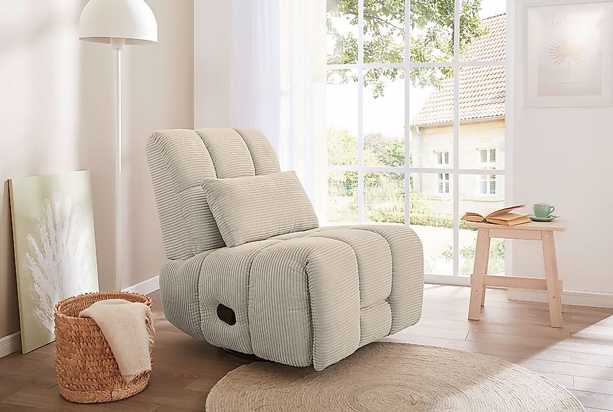 Jockenhöfer Gruppe Relaxsessel "Doncaster, B: 84 cm, Sitzhöhe: 50 cm" mit D günstig online kaufen