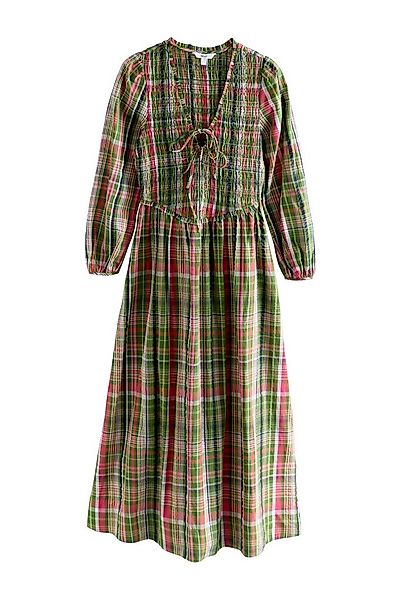 Next Midikleid Langärmeliges Midikleid mit Raffung (1-tlg) günstig online kaufen