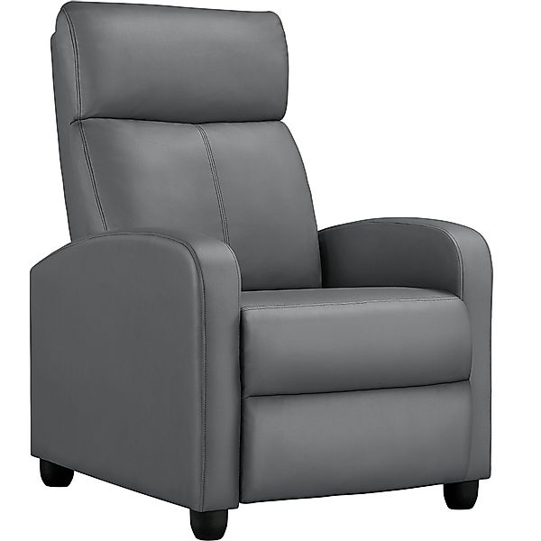 Yaheetech Relaxsessel, mit Liege-Funktion, Kunstleder, verstellbar günstig online kaufen