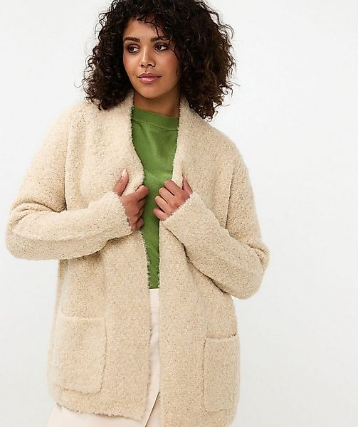 Esqualo Strickjacke Esqualo Cardigan Boucle off white günstig online kaufen