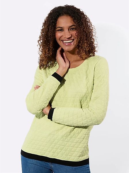 Casual Looks Langarmshirt "Jacquard-Shirt", 1 tlg. günstig online kaufen