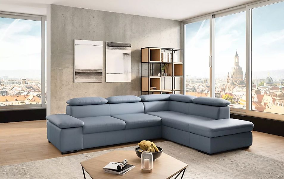 sit&more Ecksofa "Alcudia L-Form", mit Armteilverstellung, optional Kopftei günstig online kaufen