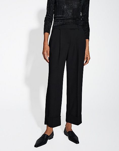 someday Bundfaltenhose CISILIA REFINED aus fein strukturiertem Piqué günstig online kaufen