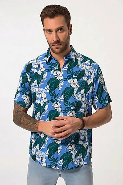 JP1880 Kurzarmhemd Hemd Halbarm floraler Print Kentkragen Modern Fit günstig online kaufen