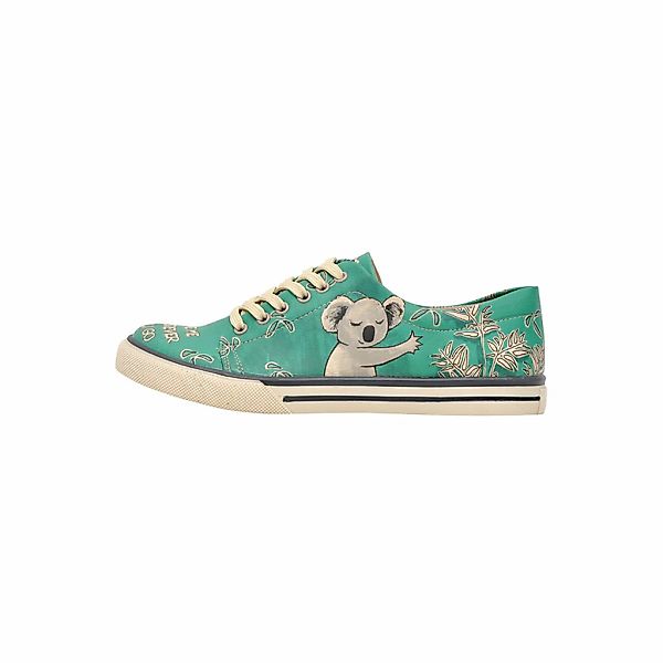 DOGO Sneaker "Classic Schnürsneaker The Wise Owl Damen Sneaker" Handgeferti günstig online kaufen