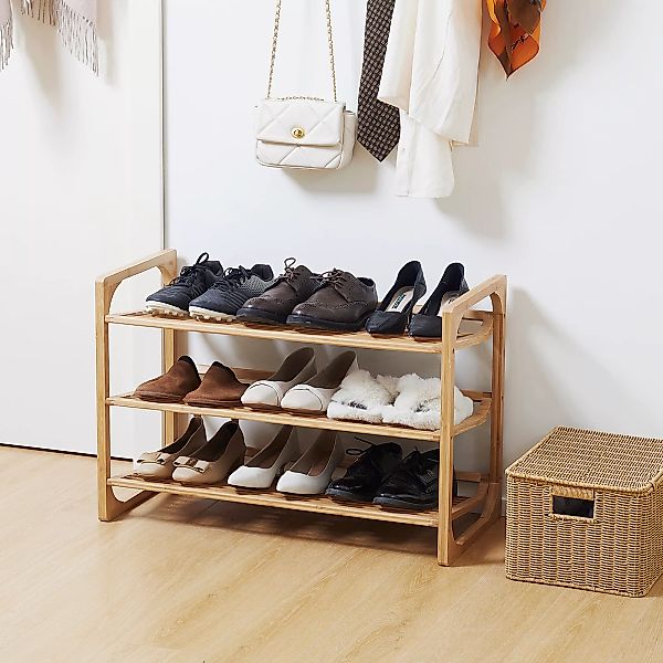 HOMCOM Schuhregal Schuhablage, Schuh-Organizer mit Griff, günstig online kaufen
