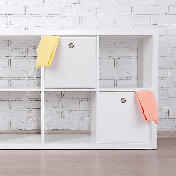 relaxdays Aufbewahrungsbox Stoff im 2er Set, günstig online kaufen