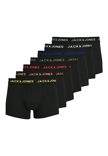 Jack & Jones Retro Boxer 7er Pack Jacbasic (Spar-Set) Retro Short / Pant - günstig online kaufen