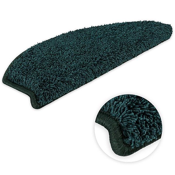 Metzker® Stufenmatte Shaggy Stufenmatten Emphoria Halbrund, günstig online kaufen