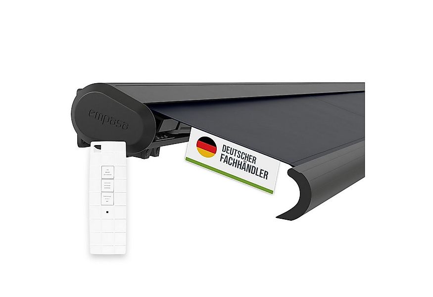 empasa Kassettenmarkise Vollkassettenmarkise "PROFI" Markise Kassettenmarki günstig online kaufen