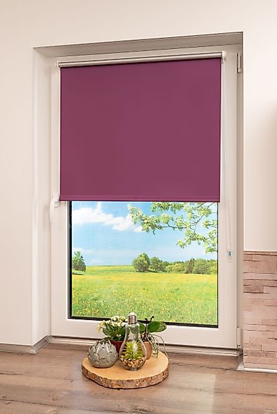 Seitenzugrollo Thermo Klemmfix-Rollo, K-HOME, verdunkelnd, ohne günstig online kaufen