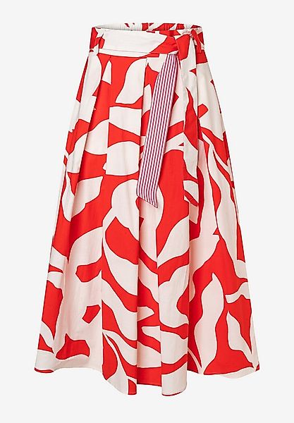 MORE&MORE Bleistiftrock Poplin Print Skirt günstig online kaufen