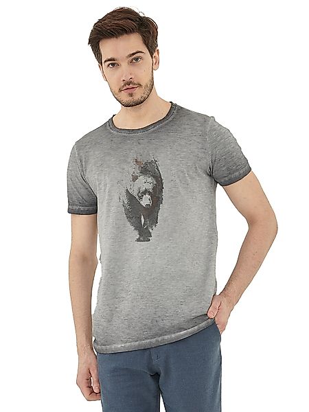 Herren T-shirt Bär Reine Bio-baumwolle günstig online kaufen